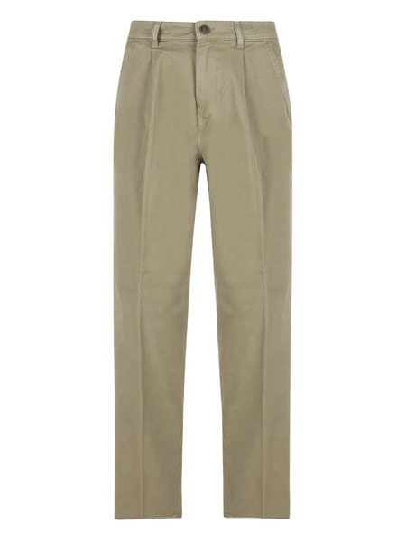  Fay Cotton Trousers - Green 