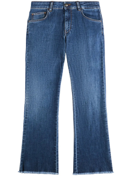  Fay Cropped Jeans - Blue 