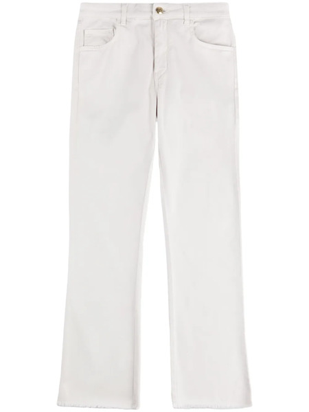  Fay Cropped Jeans - White 