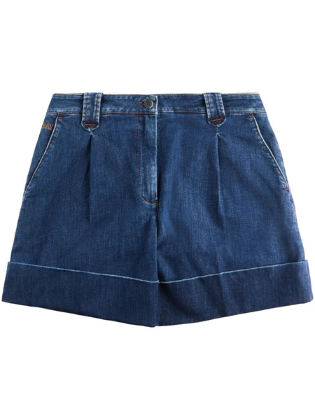  Fay Denim Shorts - Blue 