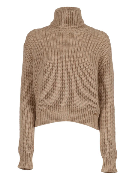  Fay Dolcevita Sweater - Brown 