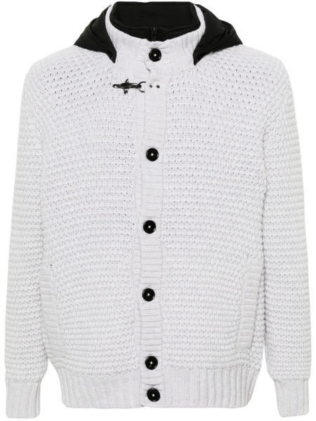  Fay Double Front Layered Jacket - Grey 
