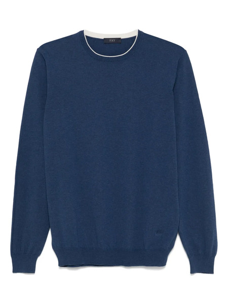  Fay Fine-knit Top - Blue 
