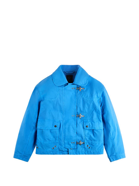  Fay 3 Ganci Bomber Jacket - Blue 