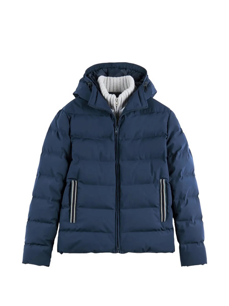  Fay Hooded Padded Jacket - Blue 