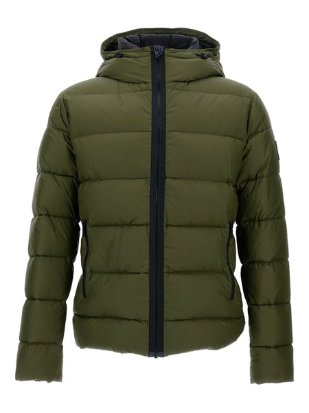  Fay Hooded Quilted Jacket - Green 