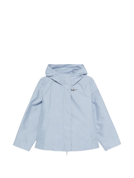  Fay Hooded Zip-fastening Jacket - Blue 