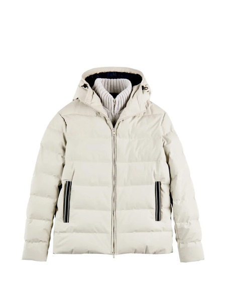  Fay Hooded Zip-up Jacket - Grey 