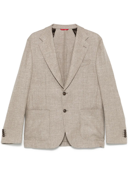  Fay Interwoven Blazer - Neutrals 