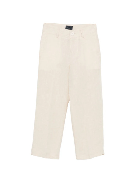  Fay Kids Belt-loop Trousers - Neutrals 