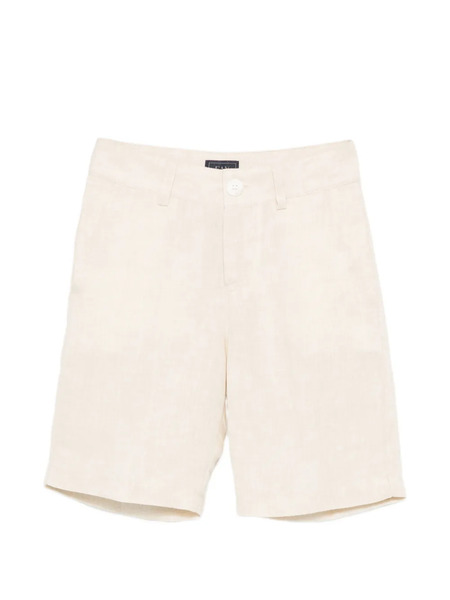  Fay Kids Buttoned Shorts - Neutrals 