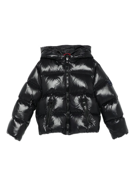  Fay Kids Hooded Puffer Jacket - Black 