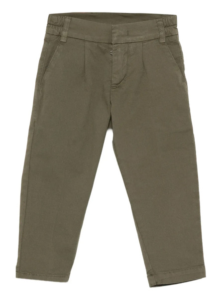  Fay Kids Pleated Trousers - Green 