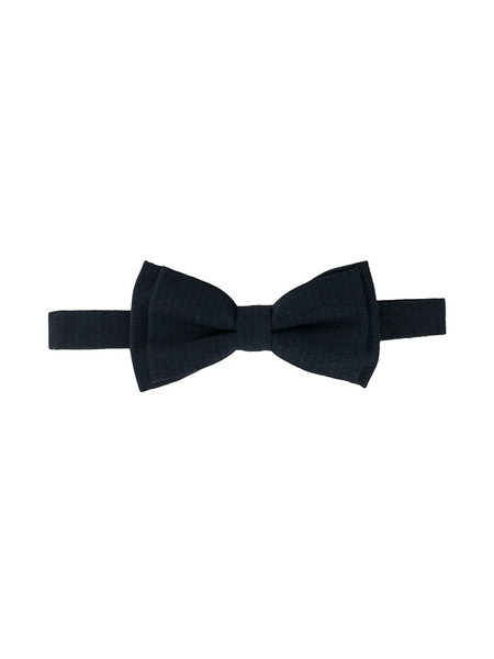  Fay Kids Striped Bow Tie - Blue 