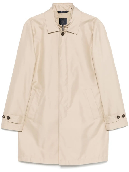  Fay Layered Coat - Brown 