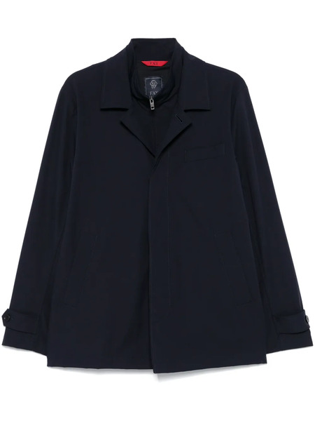  Fay Layered Jacket - Blue 