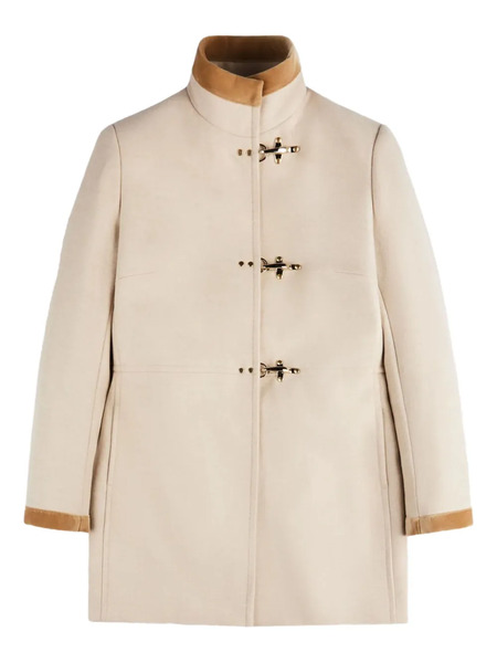  Fay Long-sleeves Coat - Neutrals 