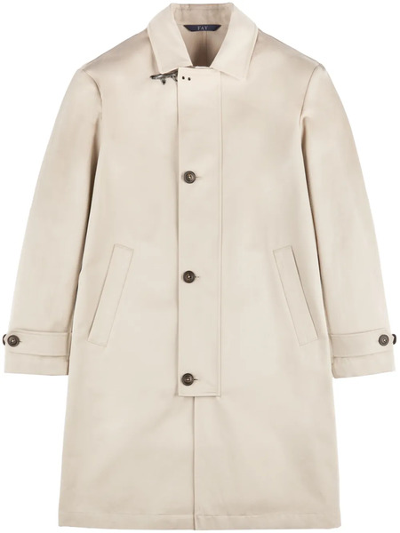  Fay Morning Raincoat - Neutrals 