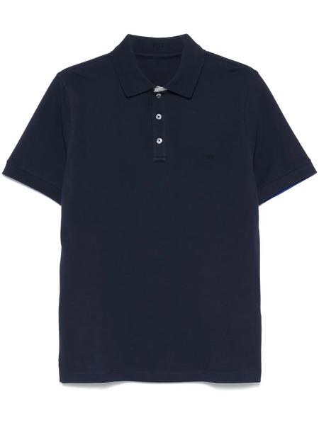  Fay Piqué Polo Shirt - Blue 
