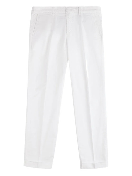  Fay Pocket Classic Capri Trousers - White 