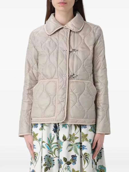  Fay Quilted Puffer Jacket - Neutrals 