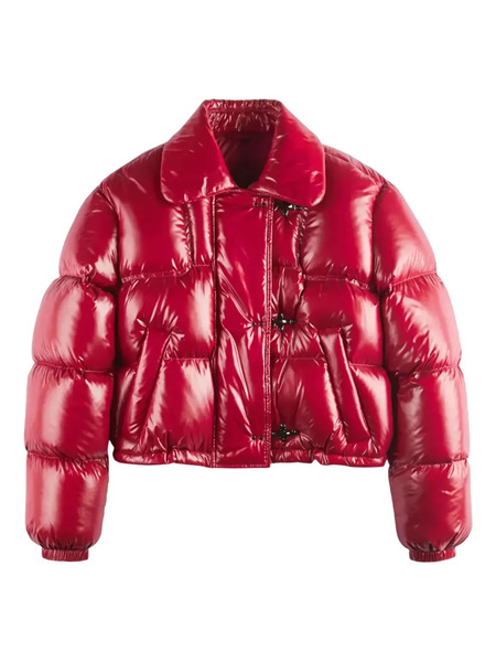 Fay Quilted Puffer Jacket - Red 