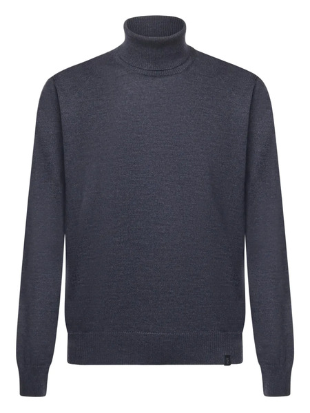  Fay Roll-neck Sweater - Blue 