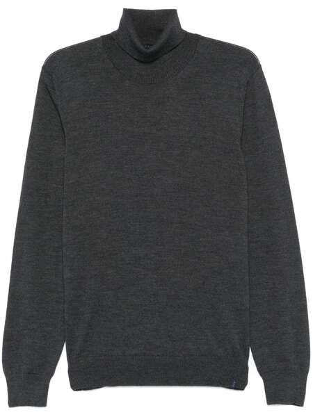  Fay Roll-neck Sweater - Grey 