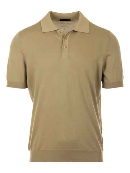  Fay Short-sleeve Polo Shirt - Green 