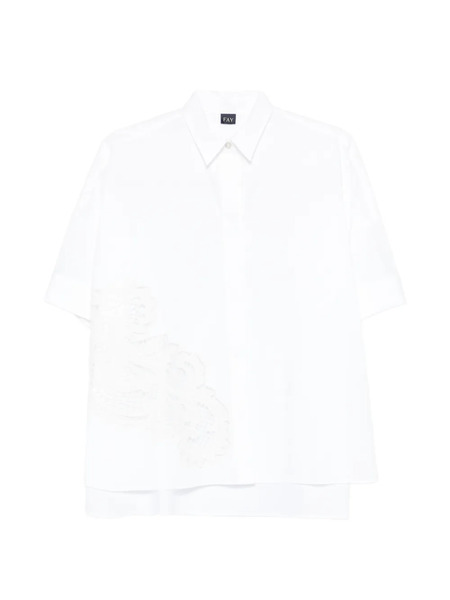  Fay Short-sleeve Shirt - White 