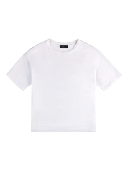  Fay Short-sleeve T-shirt - White 