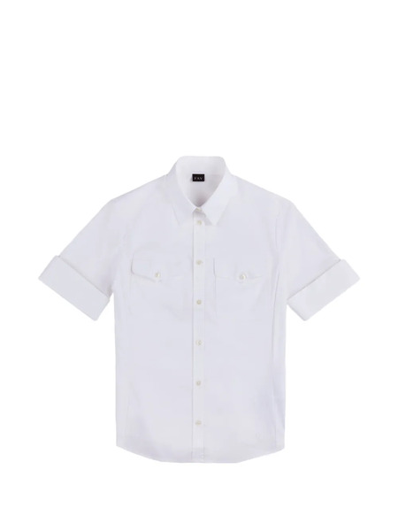  Fay Short-sleeves Shirt - White 
