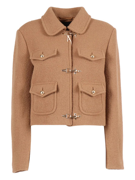 Fay Single-breasted Blazer - Brown 