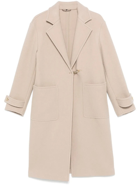 Fay Single-breasted Coat - Neutrals 