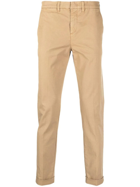  Fay Slim-fit Leg Trousers - Brown 
