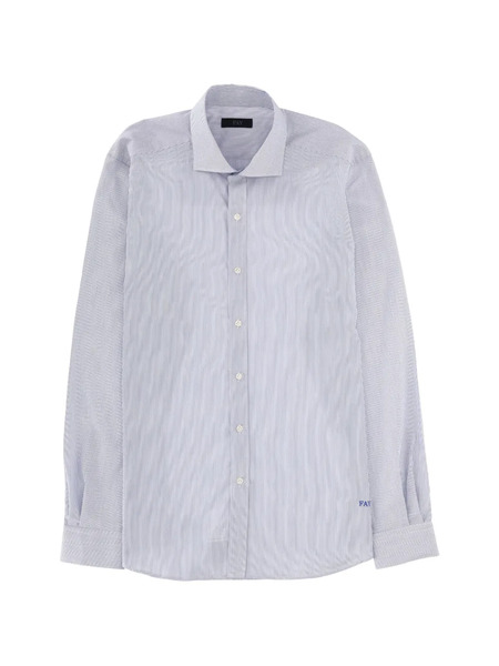  Fay Striped Shirt - Blue 