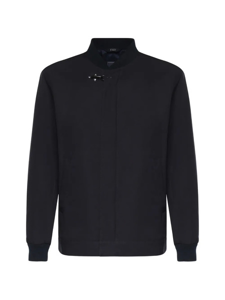 Fay Toggle-fastening Jacket - Blue 