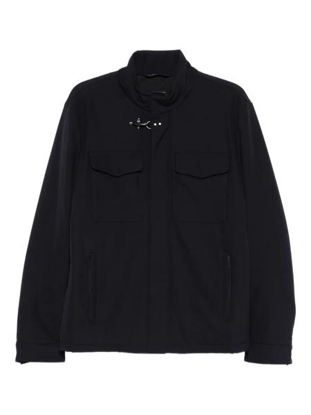  Fay Travel Field Flap-pocket Jacket - Blue 