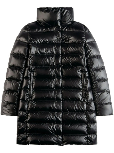  Fay Urban High-neck Padded Coat - Black 