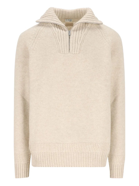  Fay Virgin Wool Sweater - Neutrals 