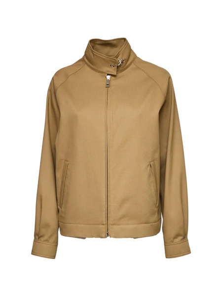 Fay Zip-up Bomber Jacket - Neutrals 