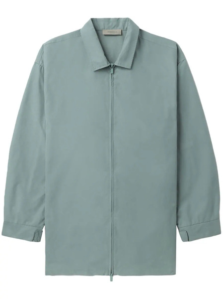  Fear Of God Essentials Barn Logo-appliqué Jacket - Blue 