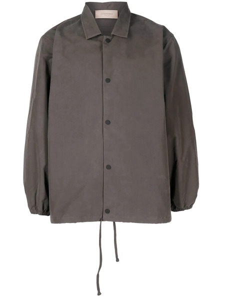  Fear Of God Essentials Coaches Bomber Jacket - Green 