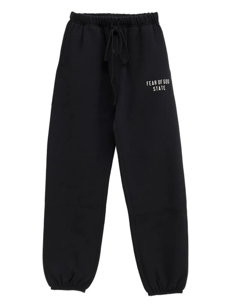  Fear Of God Essentials Drawstring-cuffed Track Pants - Black 