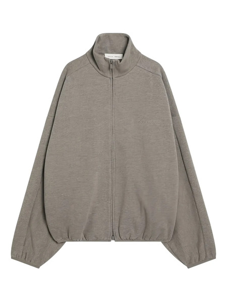  Fear Of God Essentials Full Zip Front Cardigan - Grey 