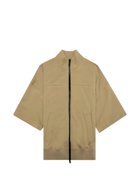  Fear Of God Essentials Kids Full-zip Sweatshirt - Neutrals 