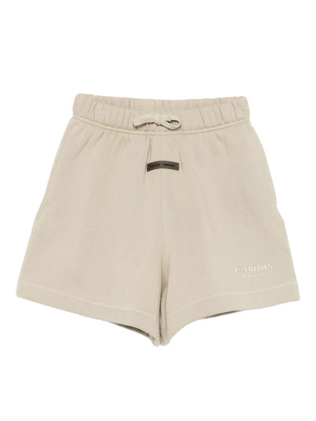  Fear Of God Essentials Kids Logo Shorts - Neutrals 