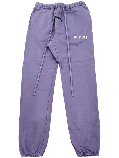  Fear Of God Essentials Slogan-print Track Pants - Purple 