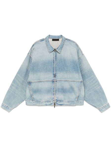  Fear Of God Essentials Trucker Jacket - Blue 