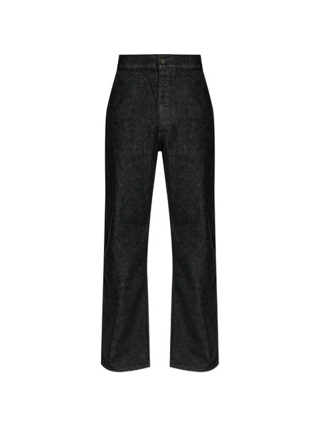  Fear Of God Essentials Work Logo Jeans - Black 